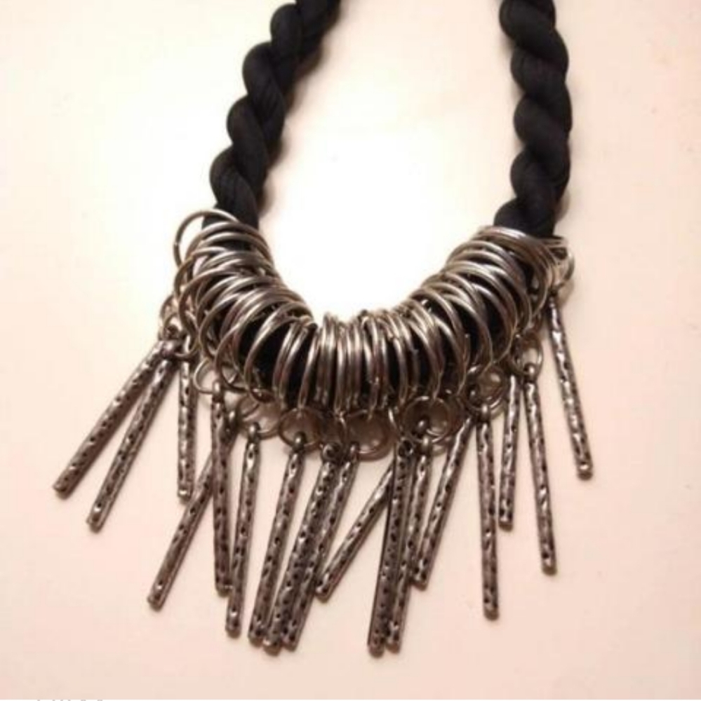 Bohemian rope necklace